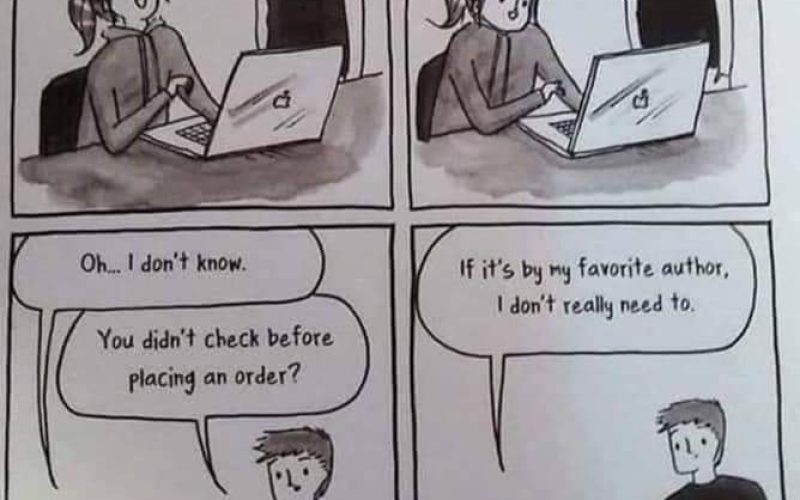 Same here, my favorite author never failed me! 😉