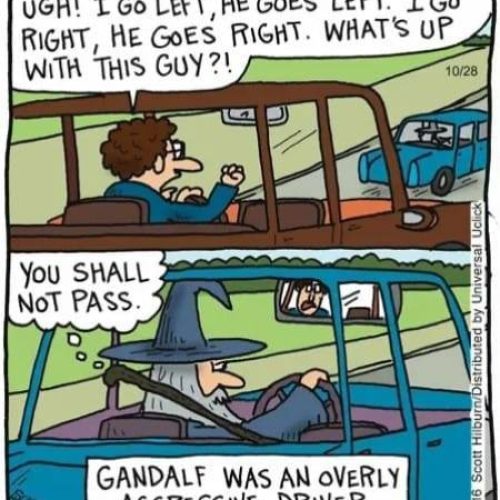 There are a lot of Gandalfs out there! 🤣