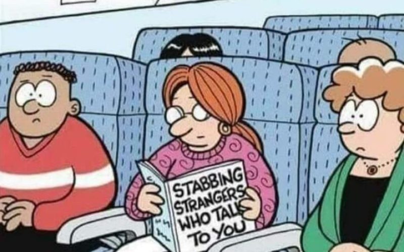 This a great a idea to put into practice when people around you don’t respect social distancing! 😆