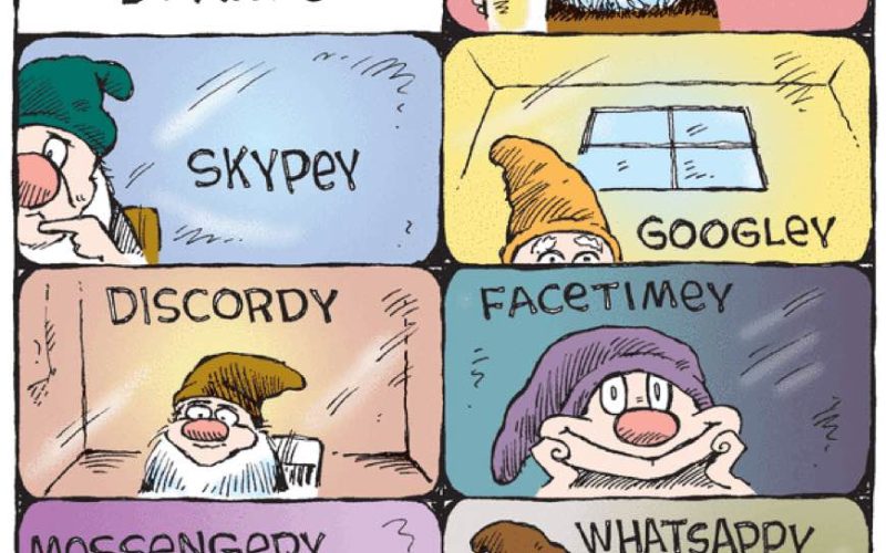 … and they all lived socially distanced ever after! 😂