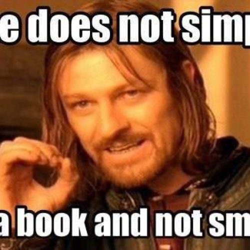 It’s a rule!