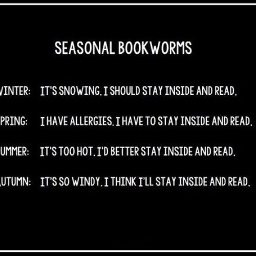 It’s always a good time for reading…