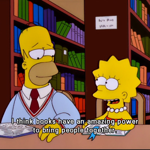 I think Books have a amazing power to bring people together