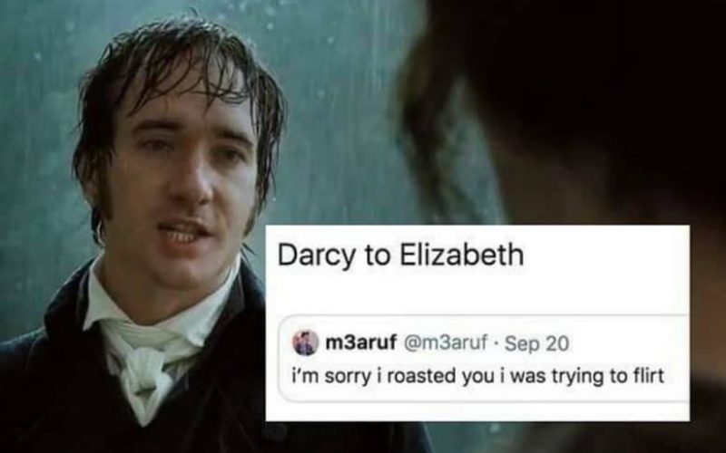 Nothing could have explained Mr. Darcy better than this!🤣