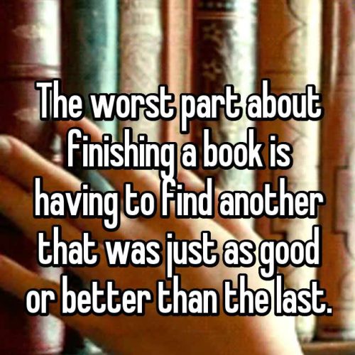 Finishing a Book…