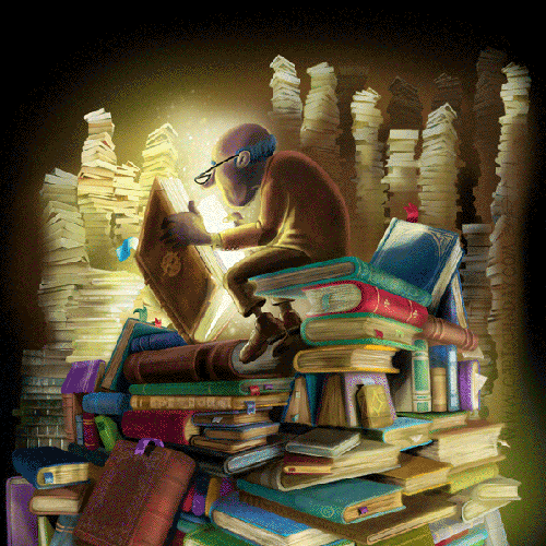 When in darkness, read a book!