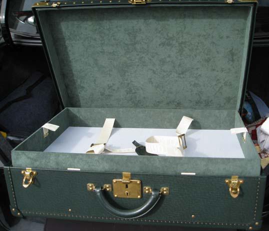 At Auction: Louis Vuitton Hard Sided Suitcase, Alzer 80