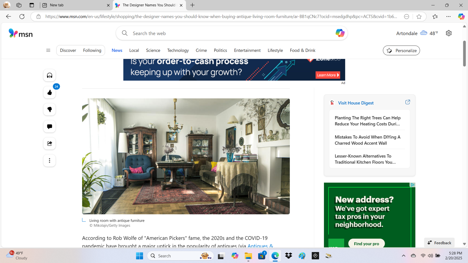 A computer screen shot of a room AI-generated content may be incorrect.