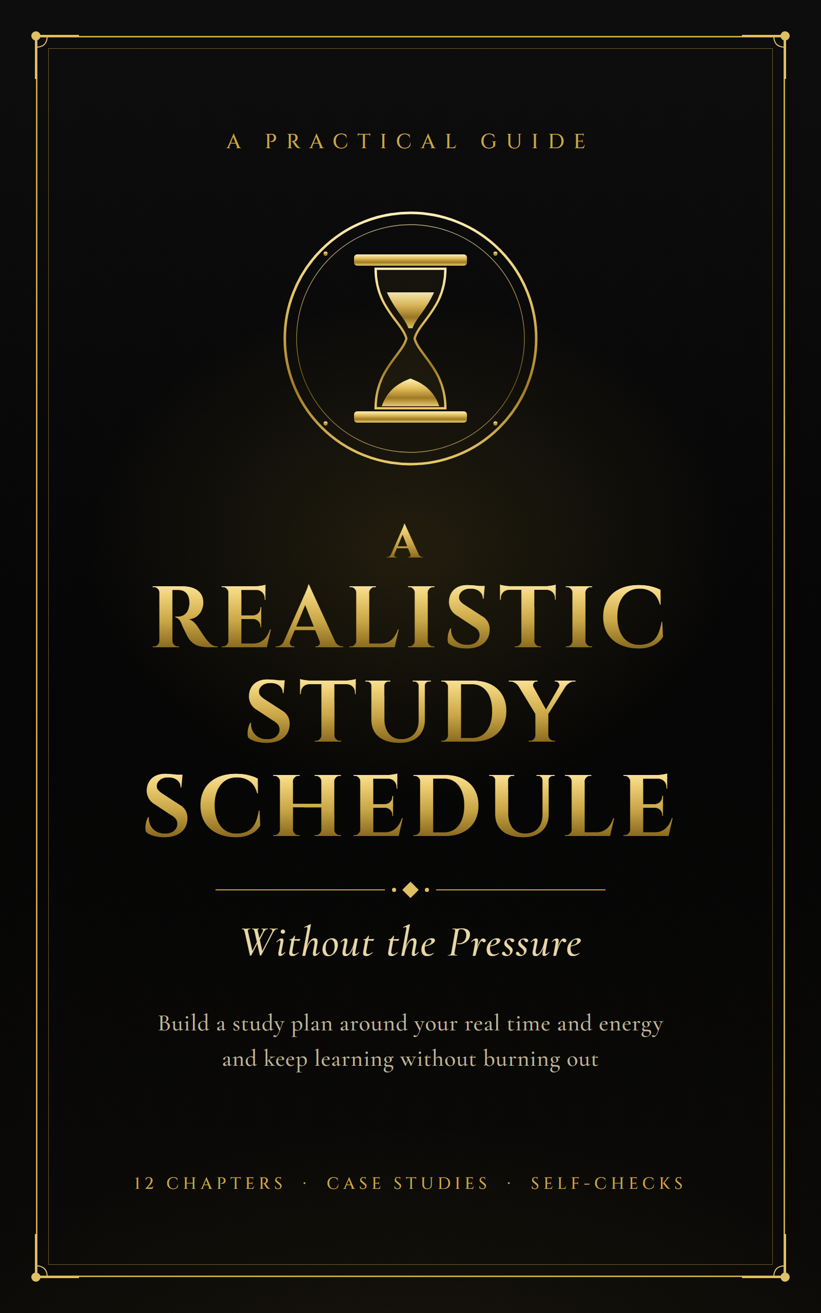 A Realistic Study Schedule