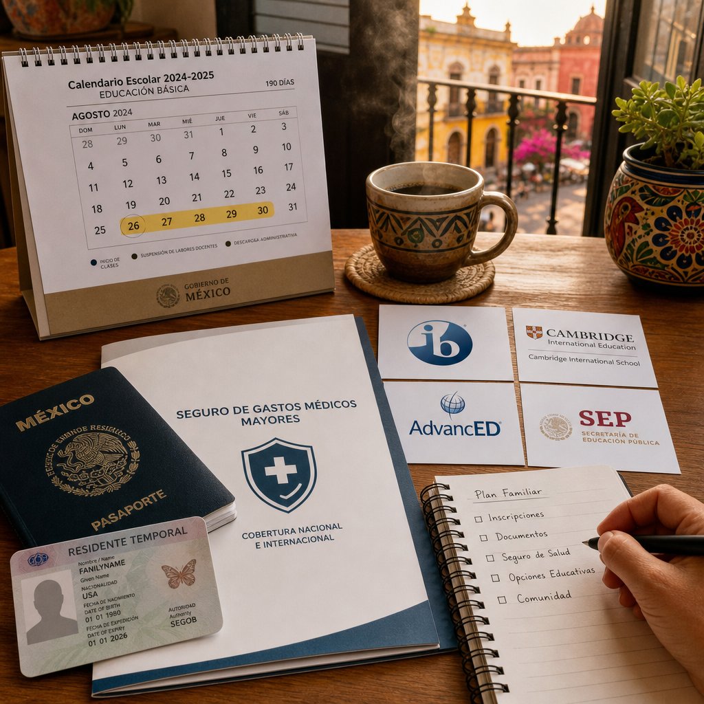 Mexico's School Calendar, Visa Basics, and Healthcare Landscape